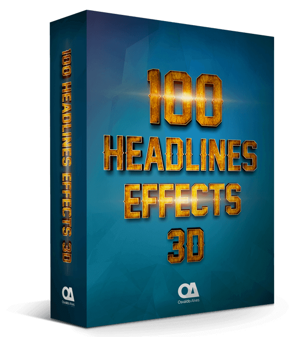 100 Headline Efects 3D